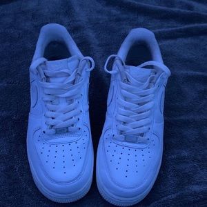 White air force 1s